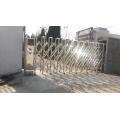 Automatic Retractable Electric Sliding Gate, Security Stainless Steel Retractable Gate